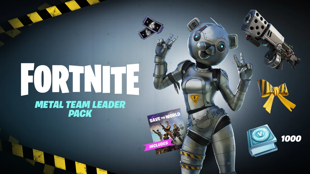 Fortnite Metal Team Leader Pack