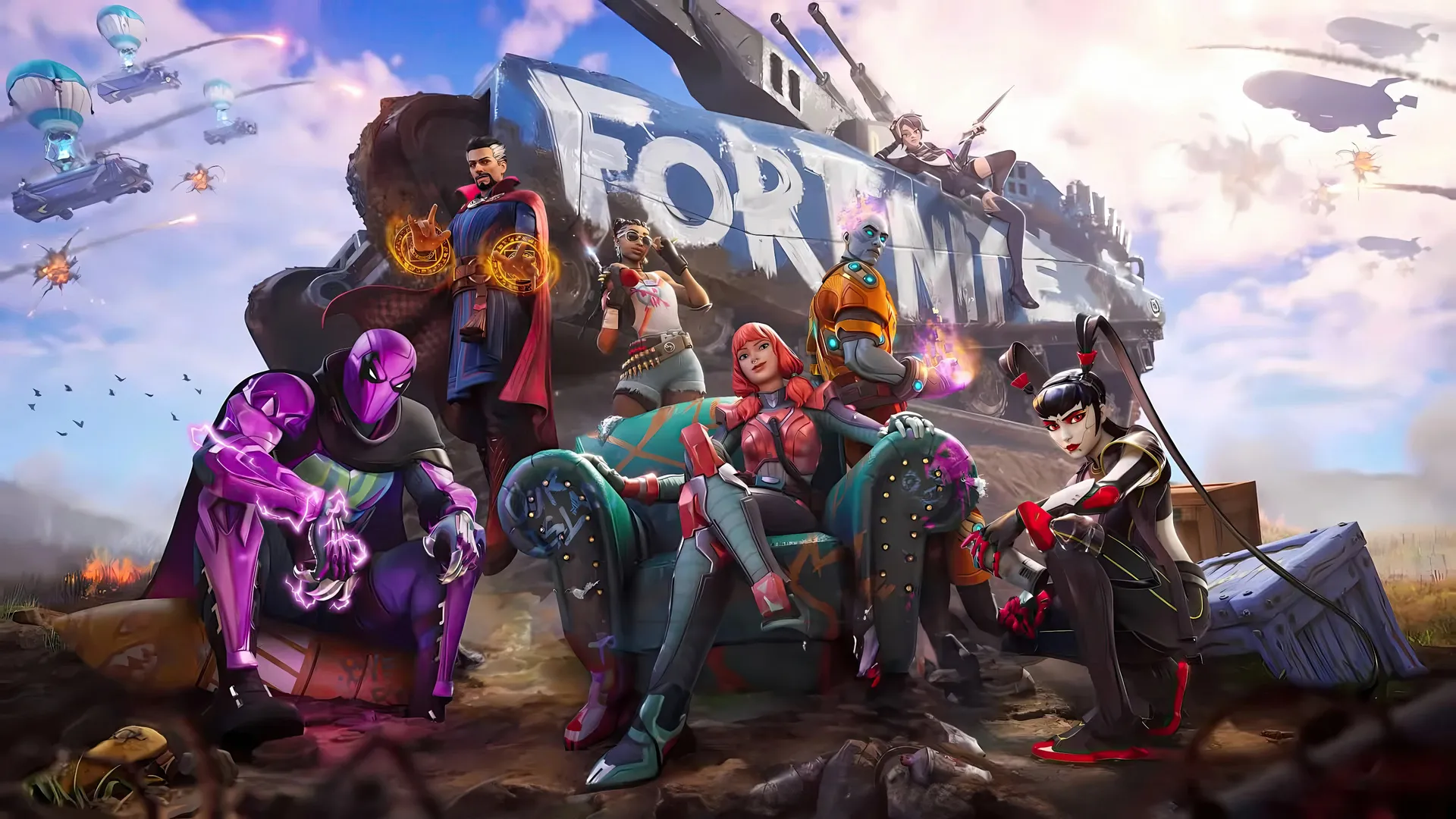 آیتم‌های fortnite