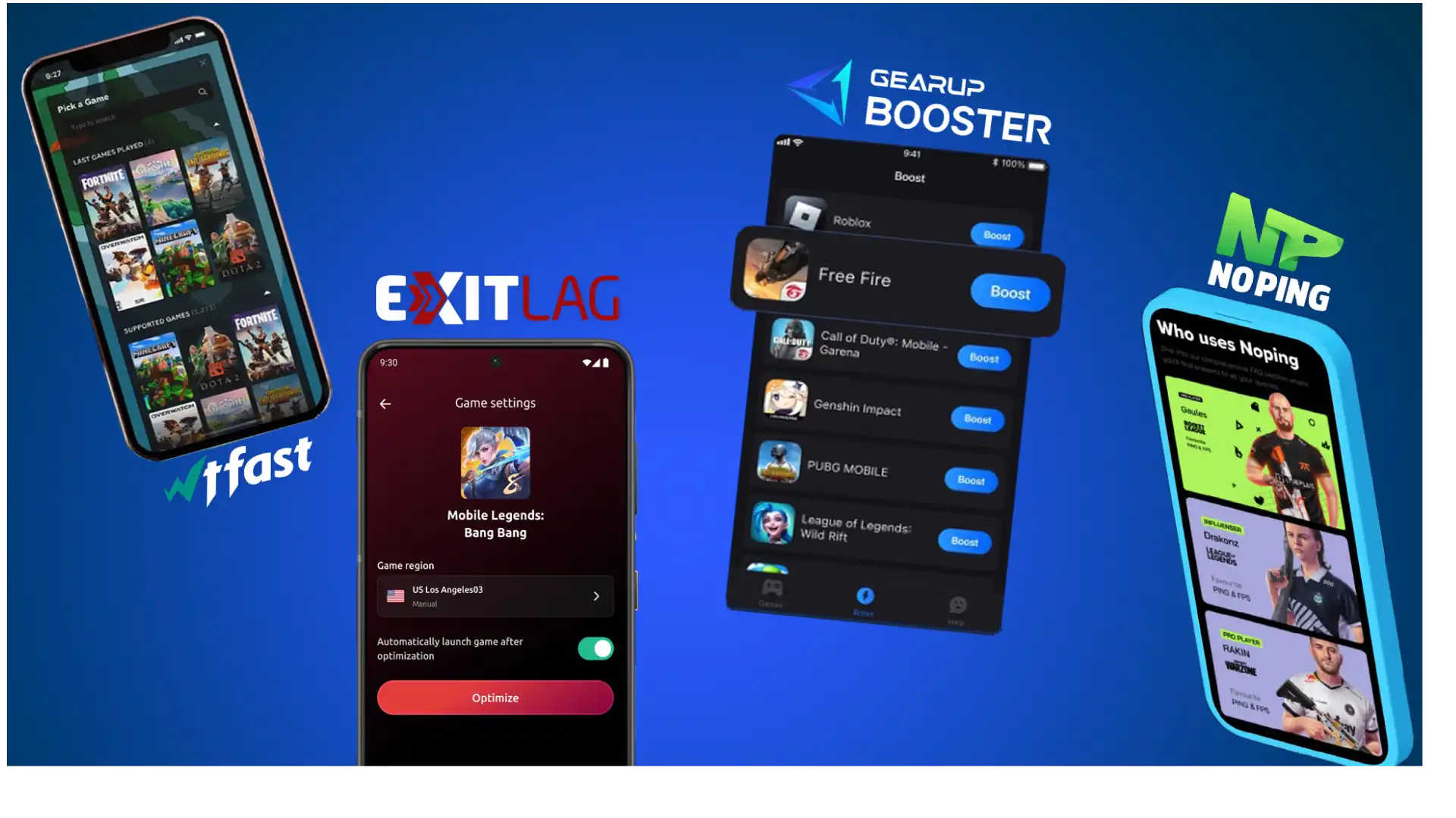 خدمات کاهش ping