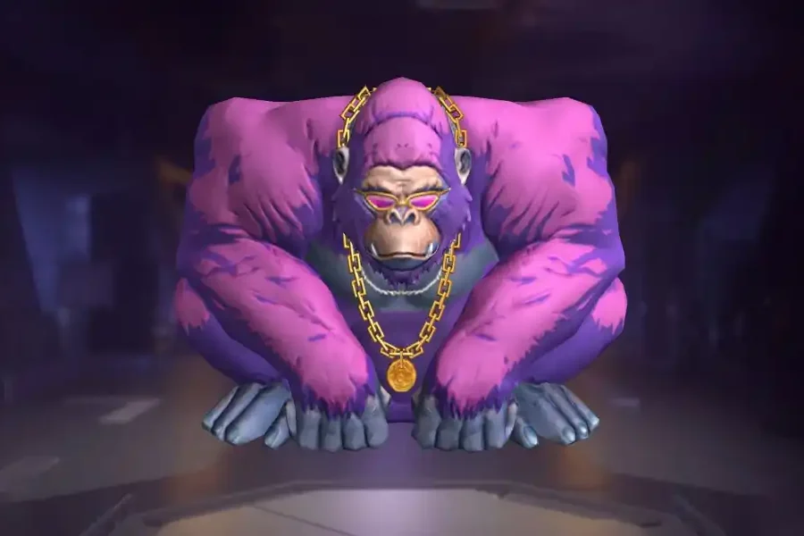 دریافت اسکین Purple Gorilla