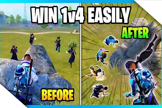 1v4 در پابجی موبایل