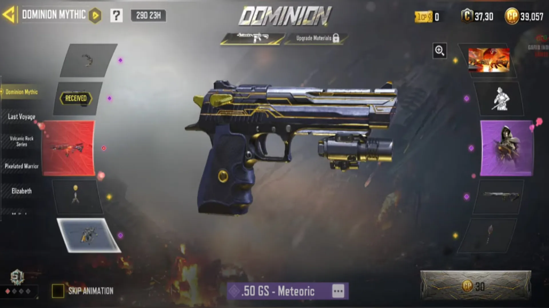 ایونت Dominion Mythic Draw