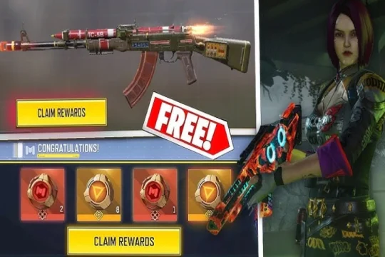سریع ترین راه دریافت رایگان گان لجندری AK-47 ICB در CODM!