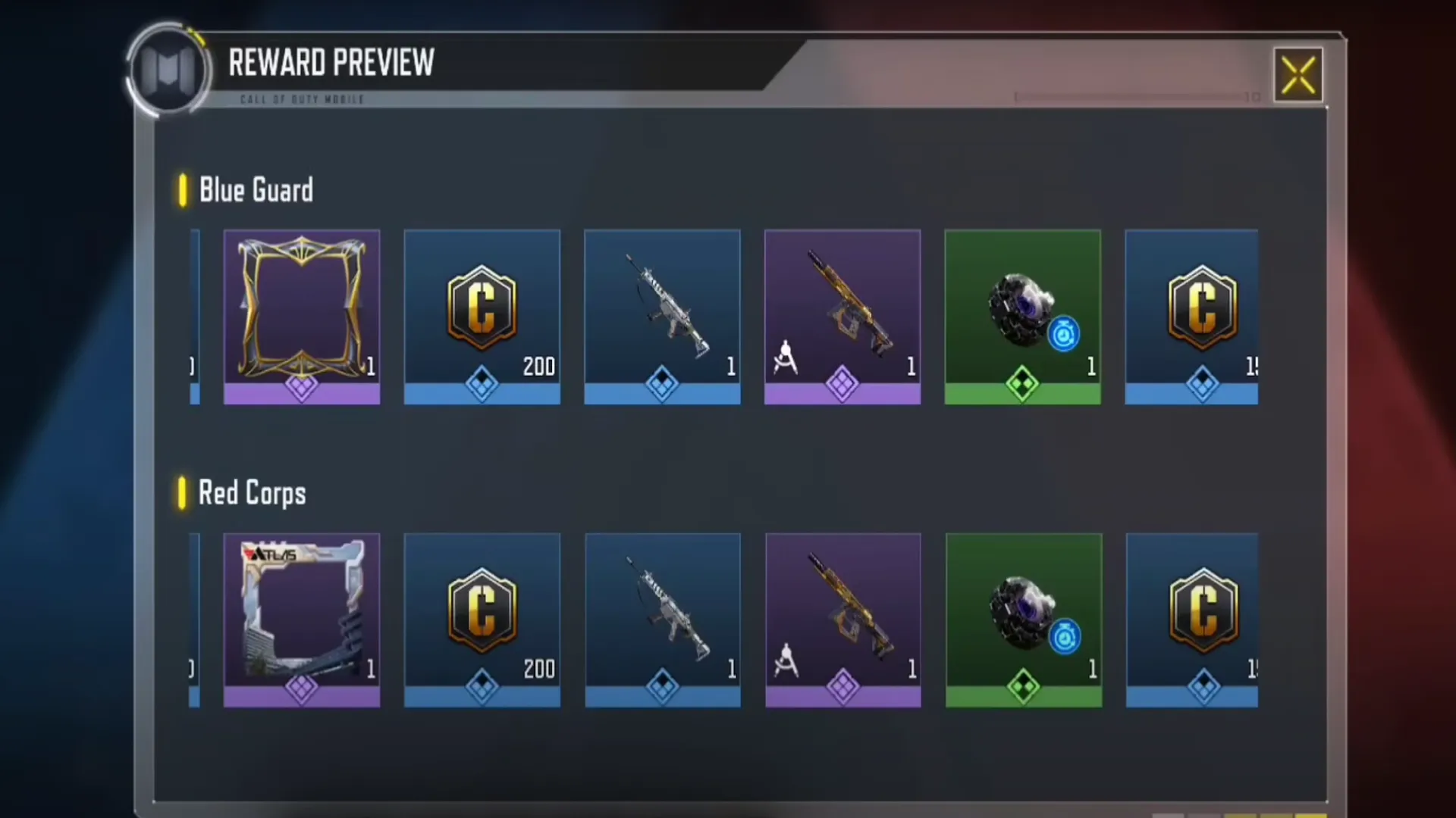 چطور در کالاف دیوتی موبایل اسکین QQ9 رایگان بگیریم - reward preview