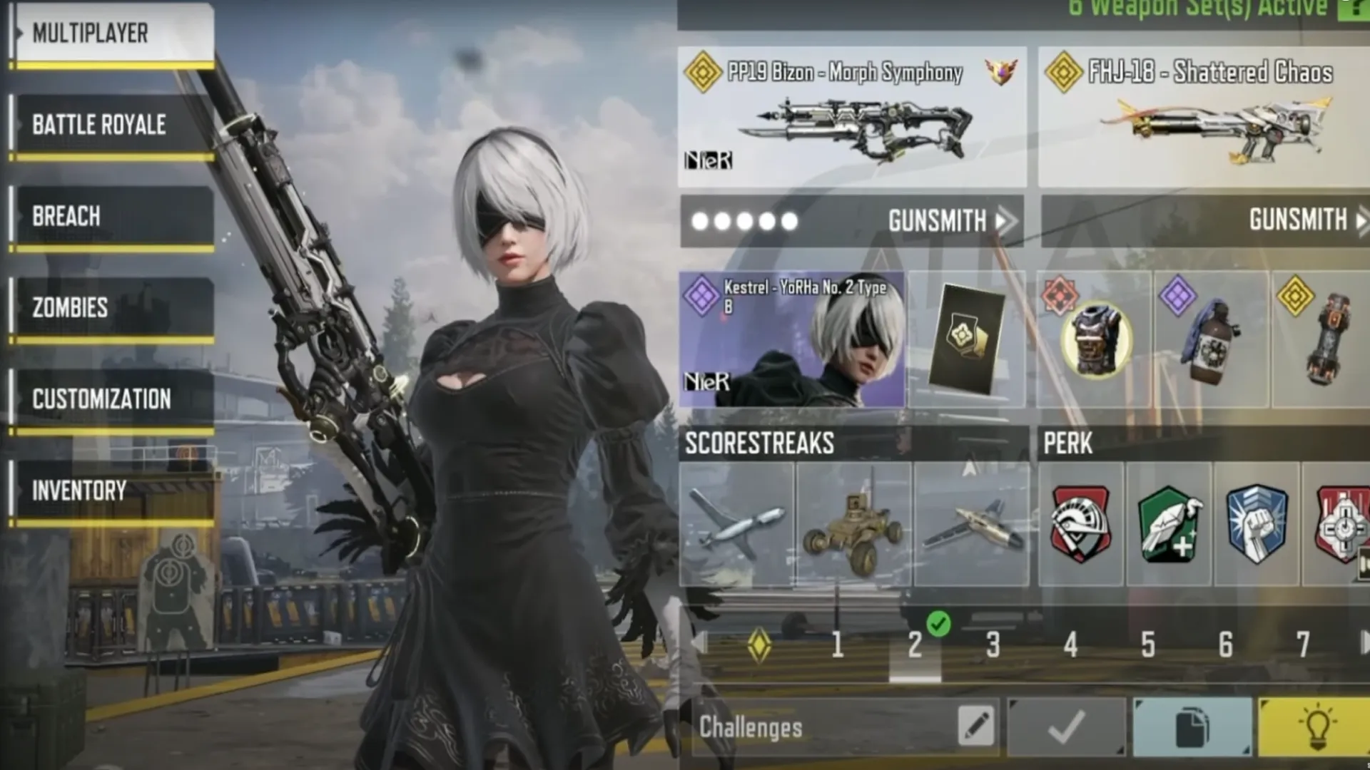 جزئیات همکاری NieR: Automata و کالاف دیوتی موبایل - Yora Type 2B