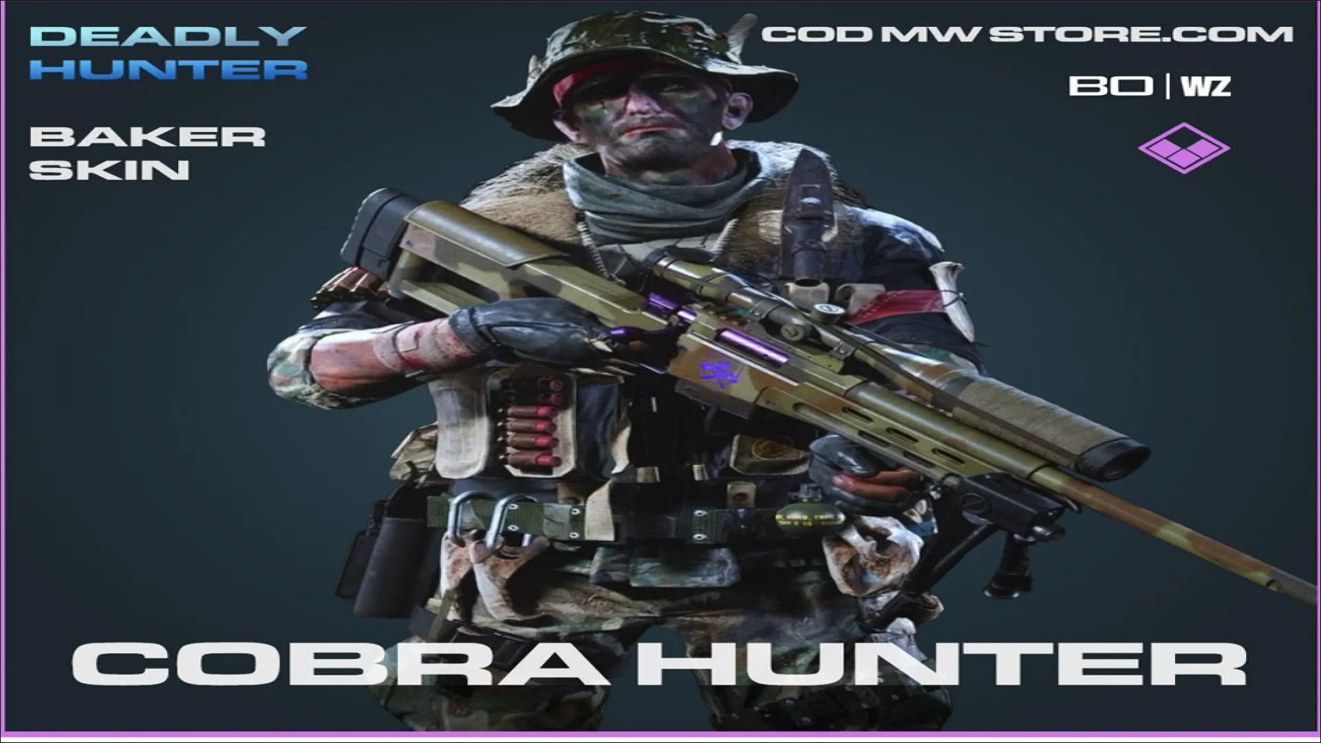 کالاف دیوتی موبایل فصل 5 - Baker-CobraHunter