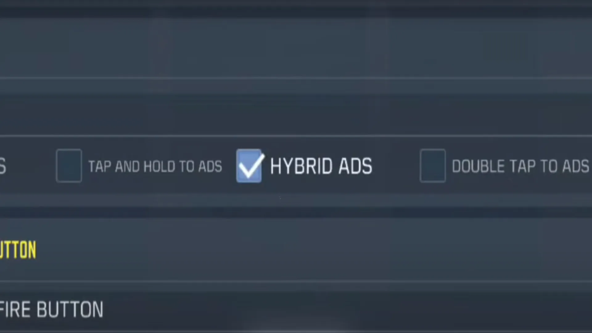 بهترین تنظیمات کالاف دیوتی موبایل - hybrid-ads