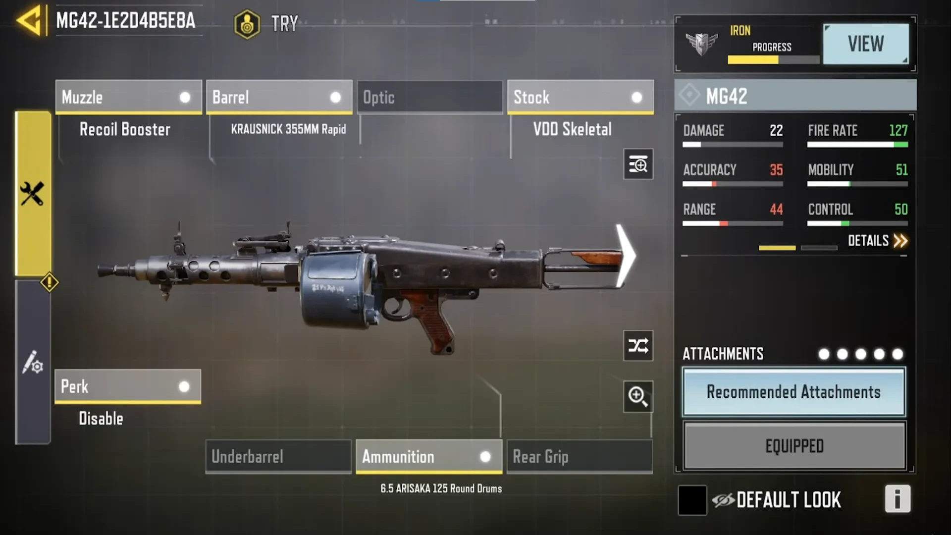 گان mg42 کالاف دیوتی موبایل