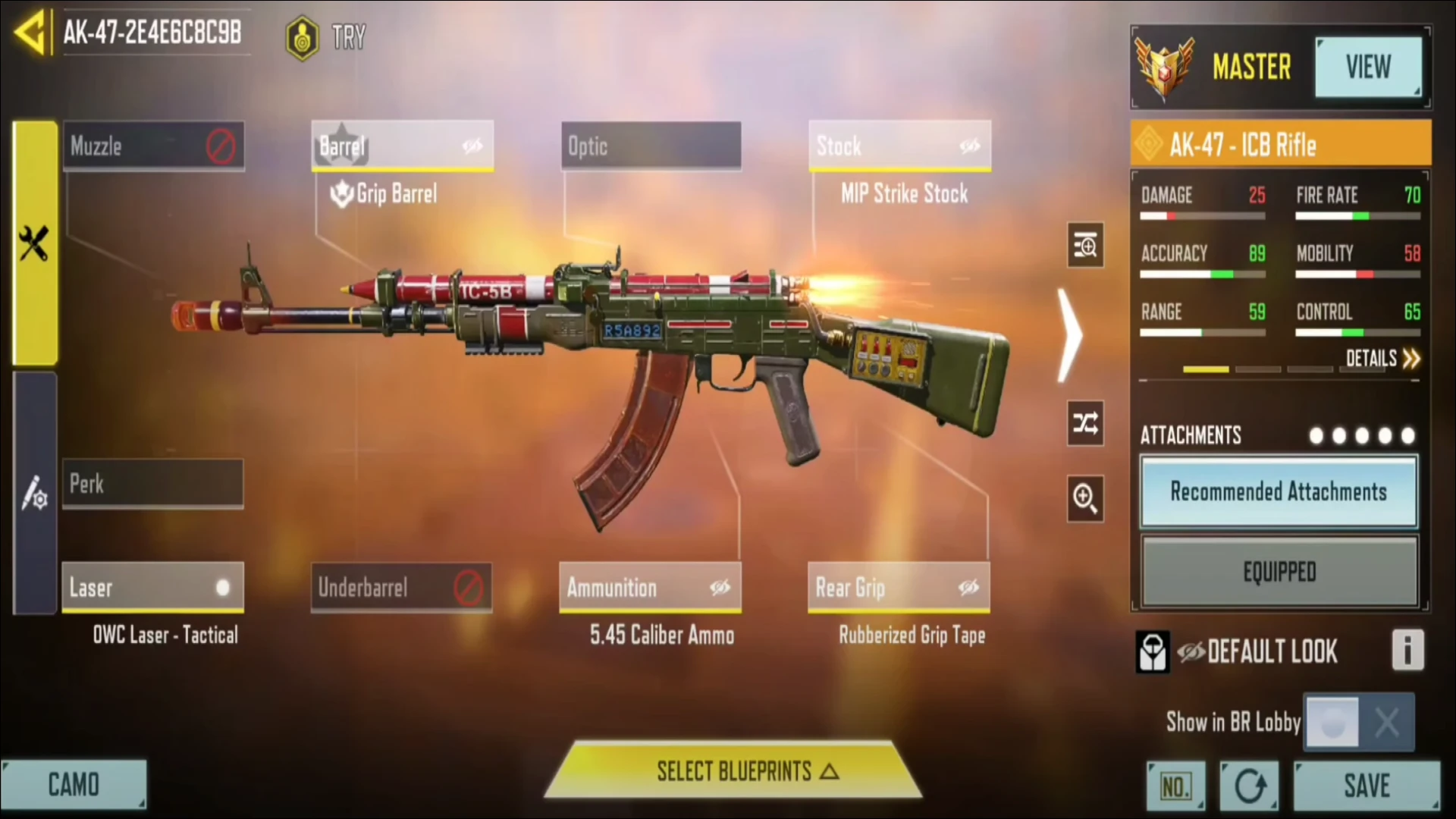 2 لوداوت برتر AK-47 کالاف دیوتی موبایل - Aggressive