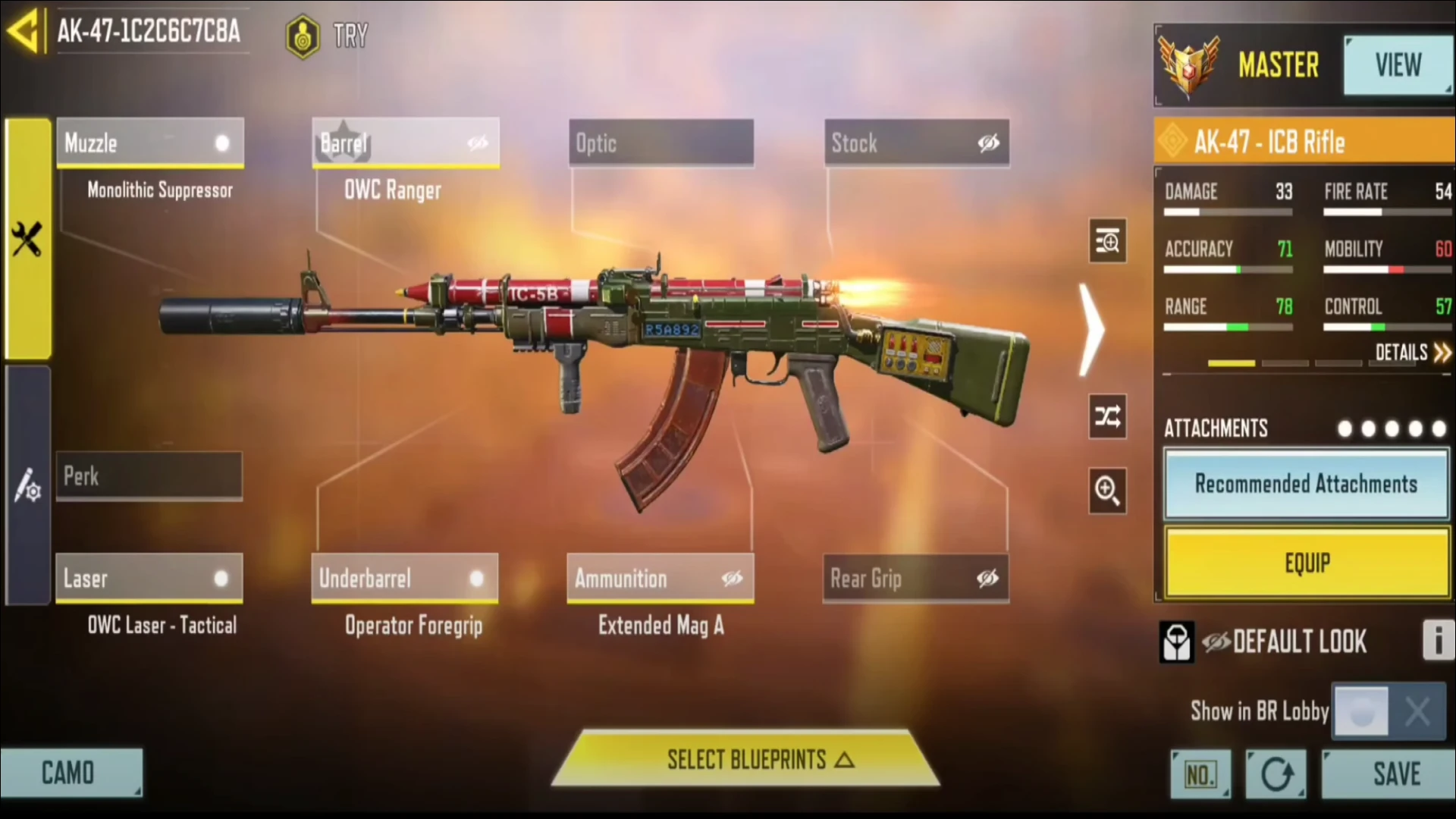 2 لوداوت برتر AK-47 کالاف دیوتی موبایل - Stealth