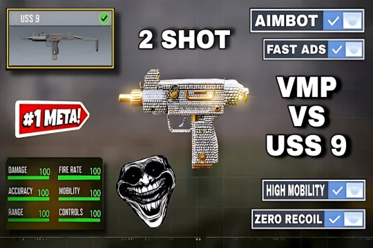 مقایسه USS9 و VMP کالاف دیوتی موبایل
