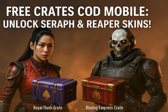 crate رایگان کالاف دیوتی موبایل؛ اسکین reaper و seraph!
