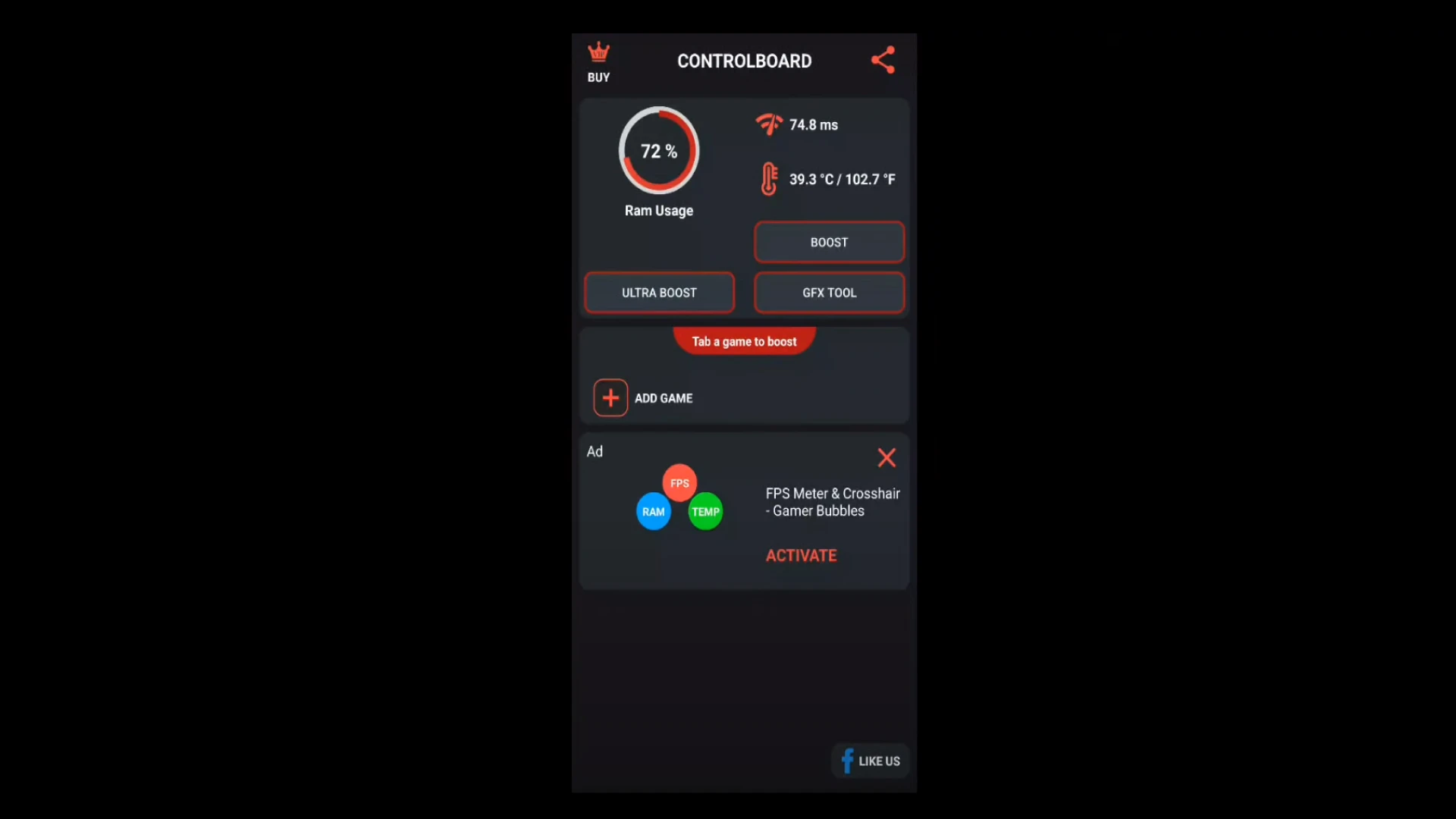 رفع لگ کالاف دیوتی موبایل - add game