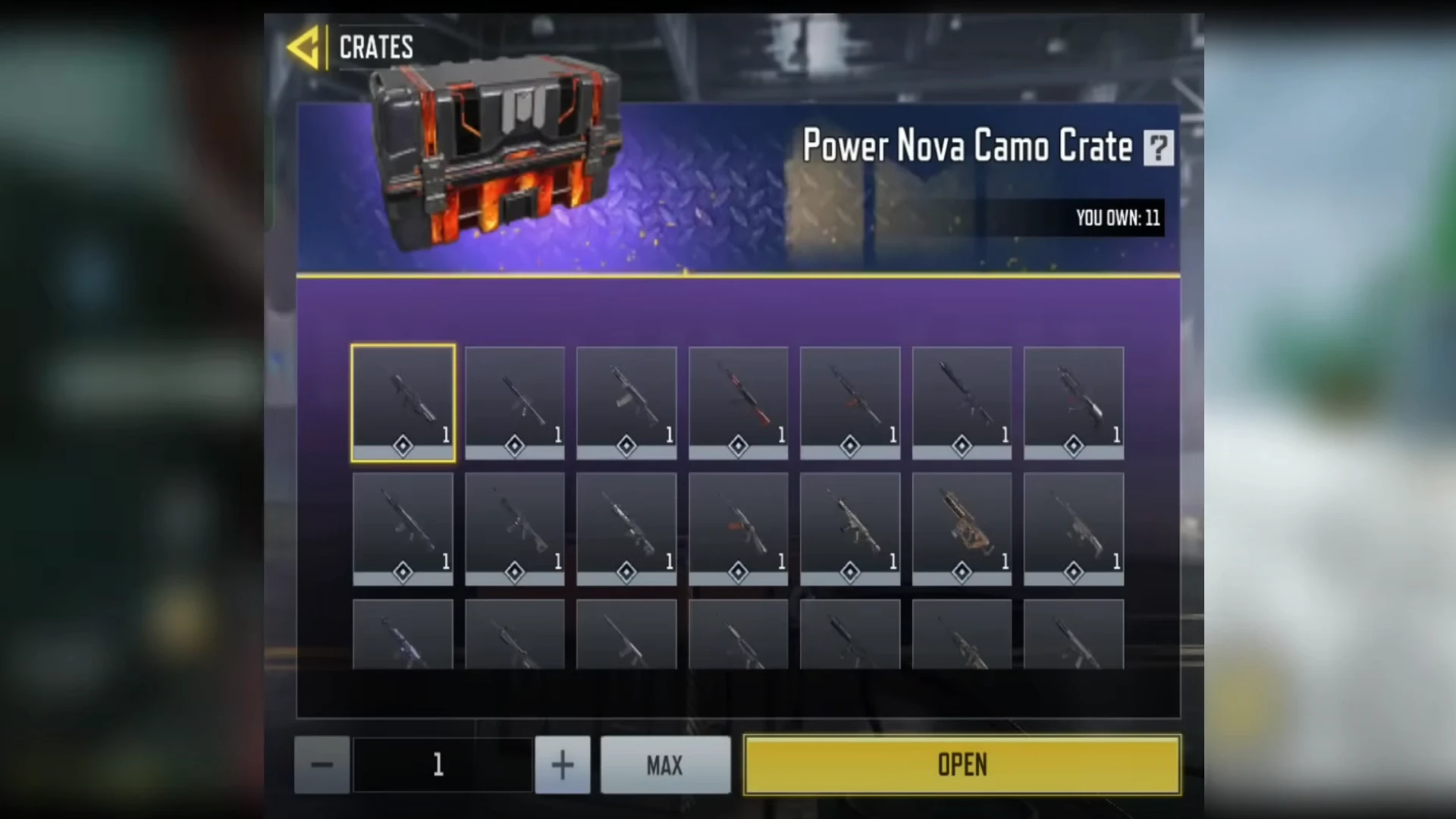 سیزن 7 کالاف موبایل - power nova camo