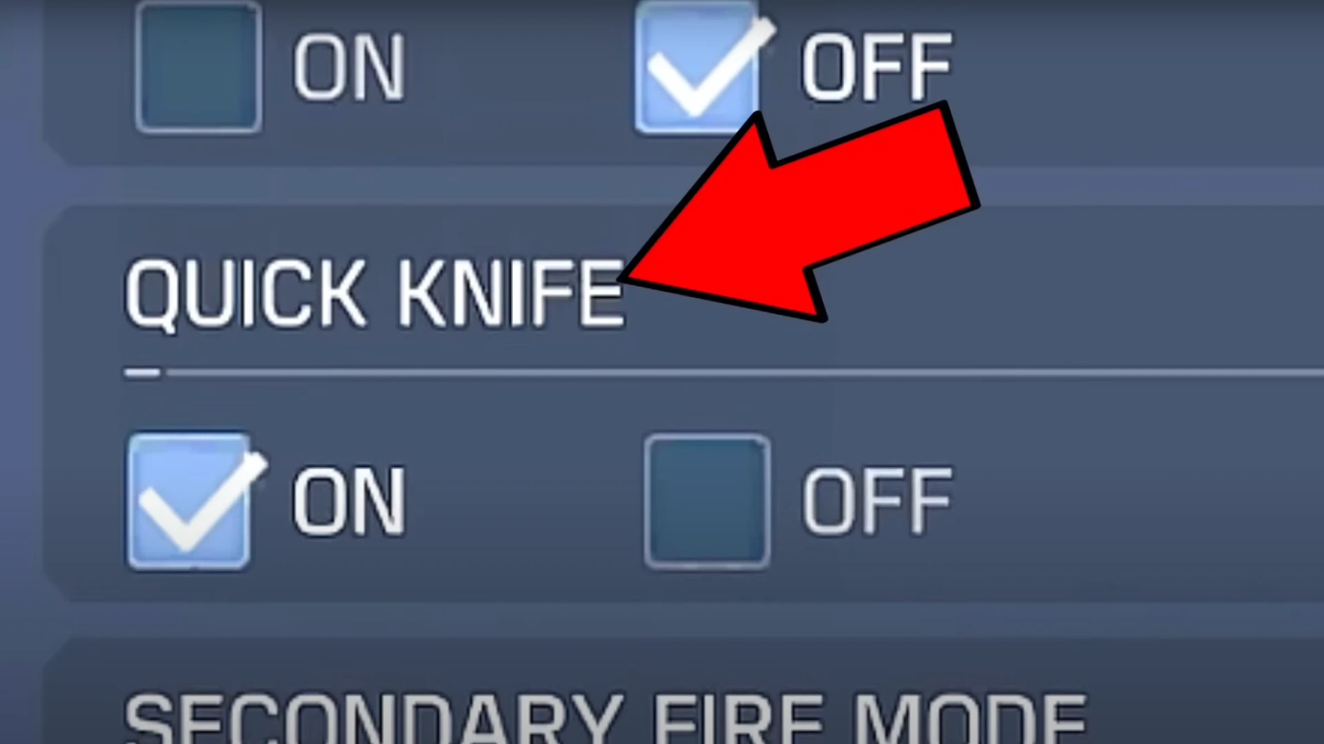 نقاط مخفی کالاف دیوتی موبایل - استریل Quick Knife
