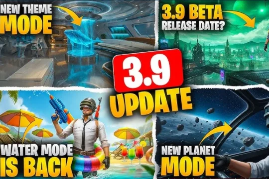 آپدیت 3.9 پابجی موبایل