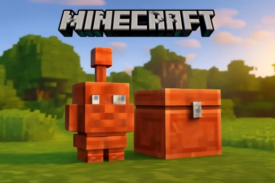 کاپر گالم ماینکرافت | Copper Golem چیست؟ آپدیت جدید Minecraft