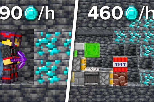 الماس ماینکرافت 1.21 | پیدا کردن دیاموند Minecraft