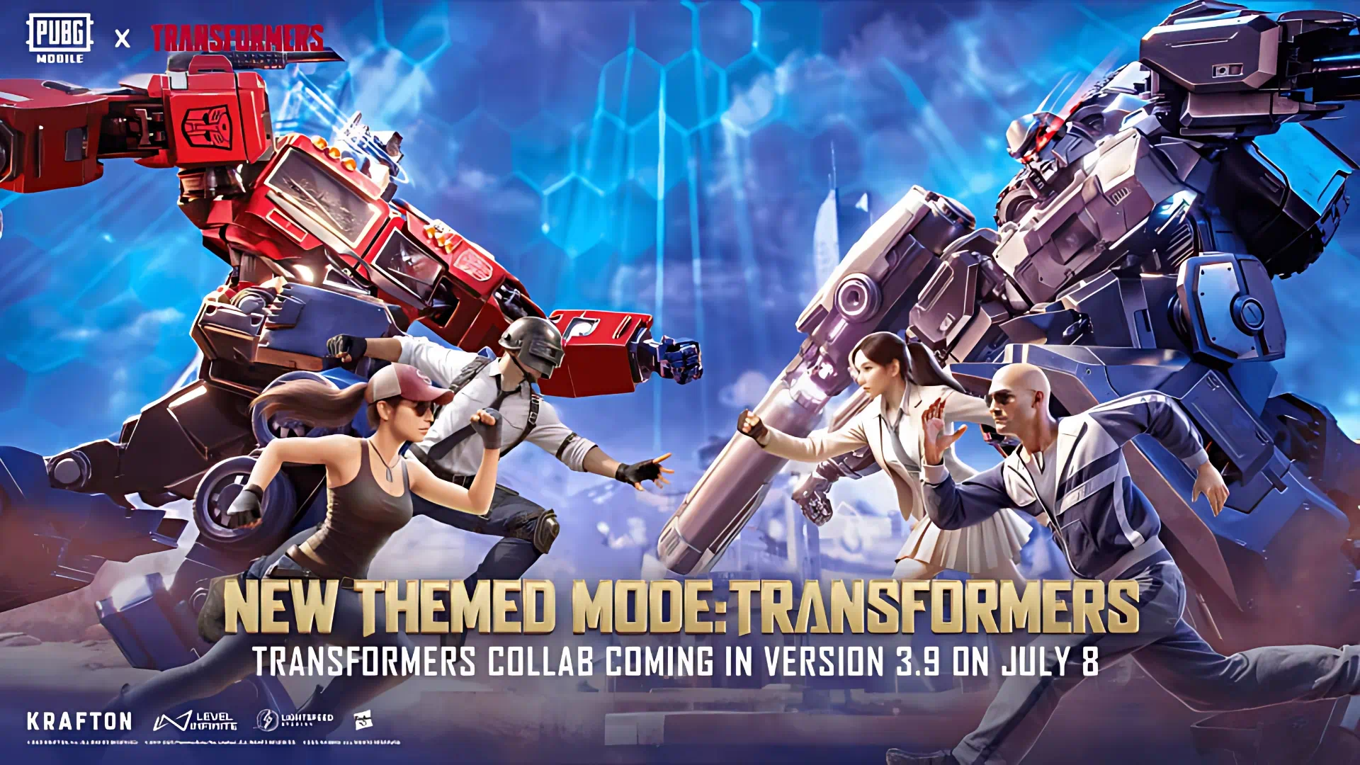 همکاری transformers با پابجی موبایل 3.9