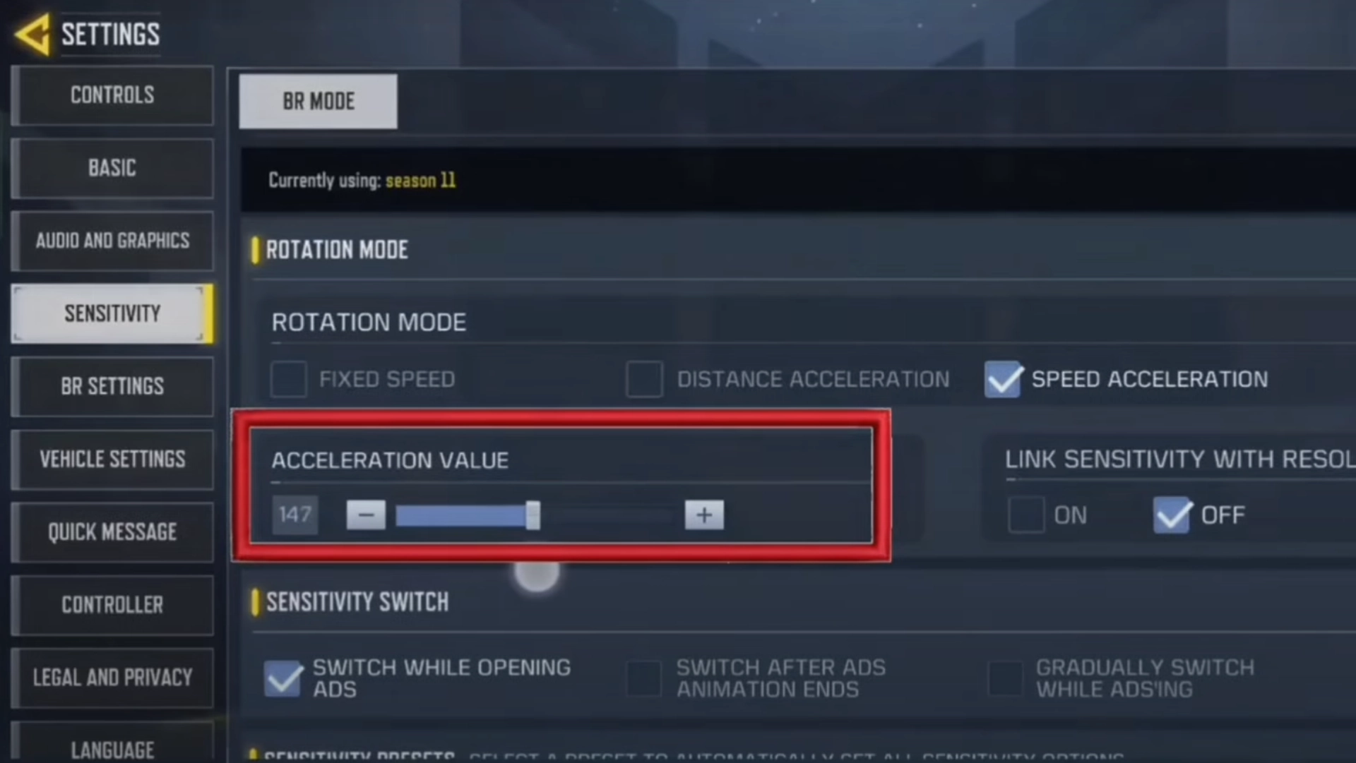۷ ترفند کالاف موبایل برای برتری در هر نبرد 2025 - acceleration